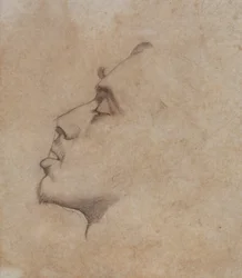 Portrait Head of Dante Gabriel Rossetti