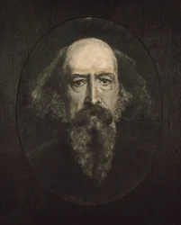 Portrait of Alfred, Lord Tennyson 1809-1892