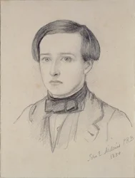 Portrait of Charles Allston Collins, 1850