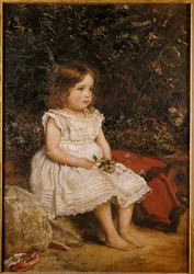 Portrait of Eveline Lees as a Child