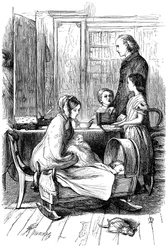 Scene from Framley Parsonage by Anthony Trollope