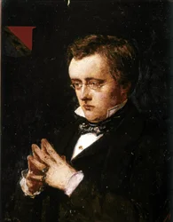 Wilkie Collins, Portrait, 1850