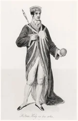 A Hebrew King in His Robes
