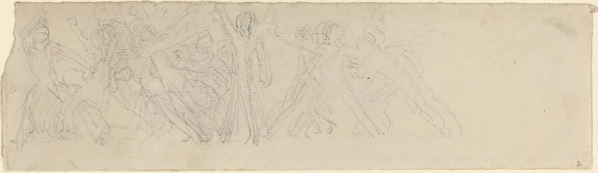 Antique Battle Scene