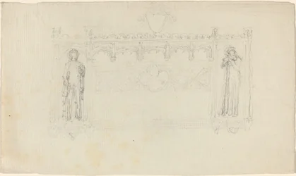 Design for the Simcoe Monument, Exeter Cathedral