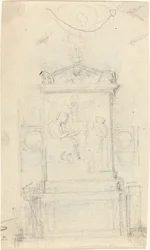 Design for the Tomb of Dr. Joseph Warton