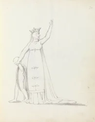 Mrs Siddons as Constance with Child