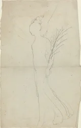 Striding Female with Palm