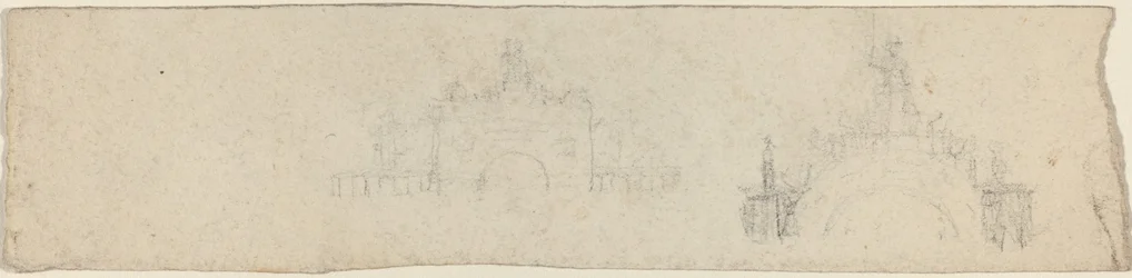 Studies for a Triumphal Arch Surmounted by Britannia