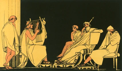 Ulysses Weeps at the Song of Demodocus