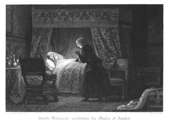 Scene from Old St Pauls by William Harrison Ainsworth