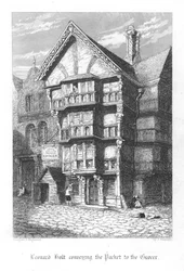Scene from Old St Pauls by William Harrison Ainsworth