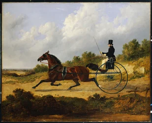 Confidence, Drawing a Gig Driven by a Groom
