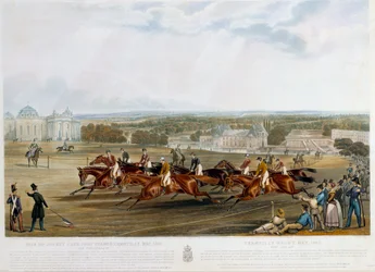 Prix du Jockey Club a Chantilly in 1841