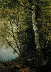 Study of Beeches, 1872
