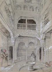 Entrance to the Baths at the Alhambra