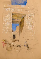 Part of the Propylon of Philae