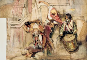 Study for the Proclamation of Don Carlos, 1834-1838
