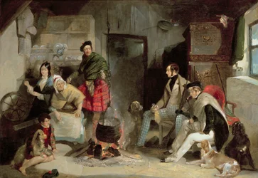 Highland Interior, after Sir Edwin Landseer