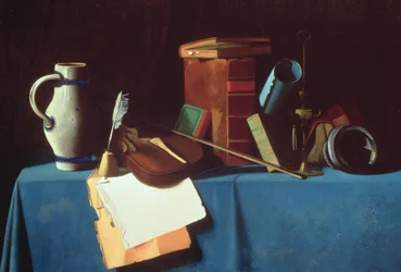 Tabletop with Violin