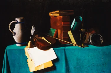 Tabletop with Violin