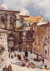 The Fore-Court of the Church of the Holy Sepulchre