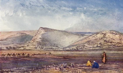 The Hills round Nazareth from the Plain of Esdraelon