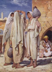 The Holy Land: Syrian Women at a Well