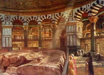 The Holy Rock Beneath the Dome of the Rock