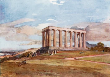 The National Monument on Calton Hill