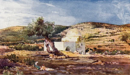 The Tomb of Rachel, on the Road from Jerusalem to Hebron