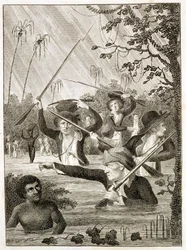 March through a Swamp or Marsh in Terra Firma