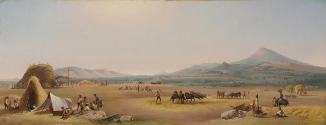 Harvest on the Roman Campagna