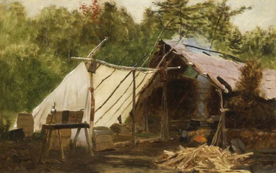 Camp in the Main Wood