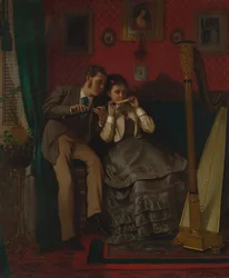 The Music Lesson, 1870