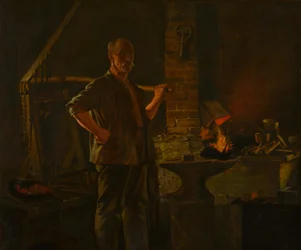 The Village Blacksmith