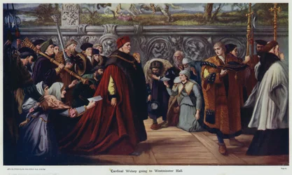 Cardinal Wolsey Going to Westminster Hall