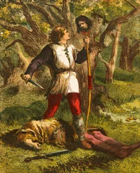 Robin Hood and Guy of Gisborne