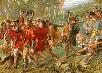 What shall he have that killed the deer