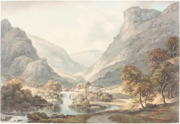 A View of Dovedale