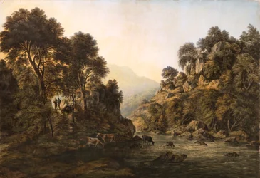 Cattle by the Riverside