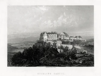 Stirling Castle, Scotland, 1883