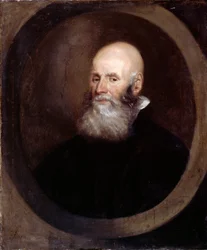 Head of a Bearded Man
