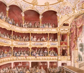 Interior of St. James Theatre, London