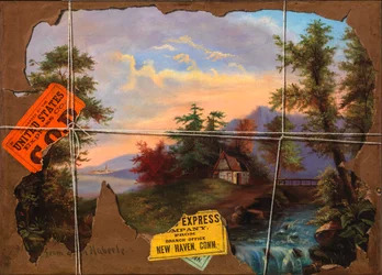 Torn in Transit, ca. 1890-1895