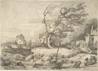 Beaching a Fishing Boat in a Gale