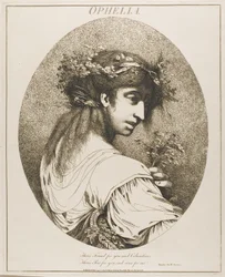 Ophelia, from Twelve Characters from Shakespeare