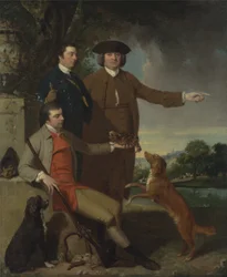 Self Portrait with Father and Brother