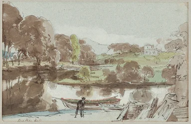 Brathay Hall from the East, Lake District, Cumbria, 1810