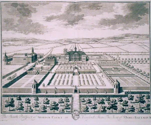 South Prospect of Shobdon Court, Herefordshire, the Seat of Sir James Bateman